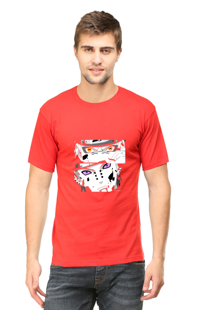 Anime Clash Unisex Cotton T-Shirt - Xavi's World