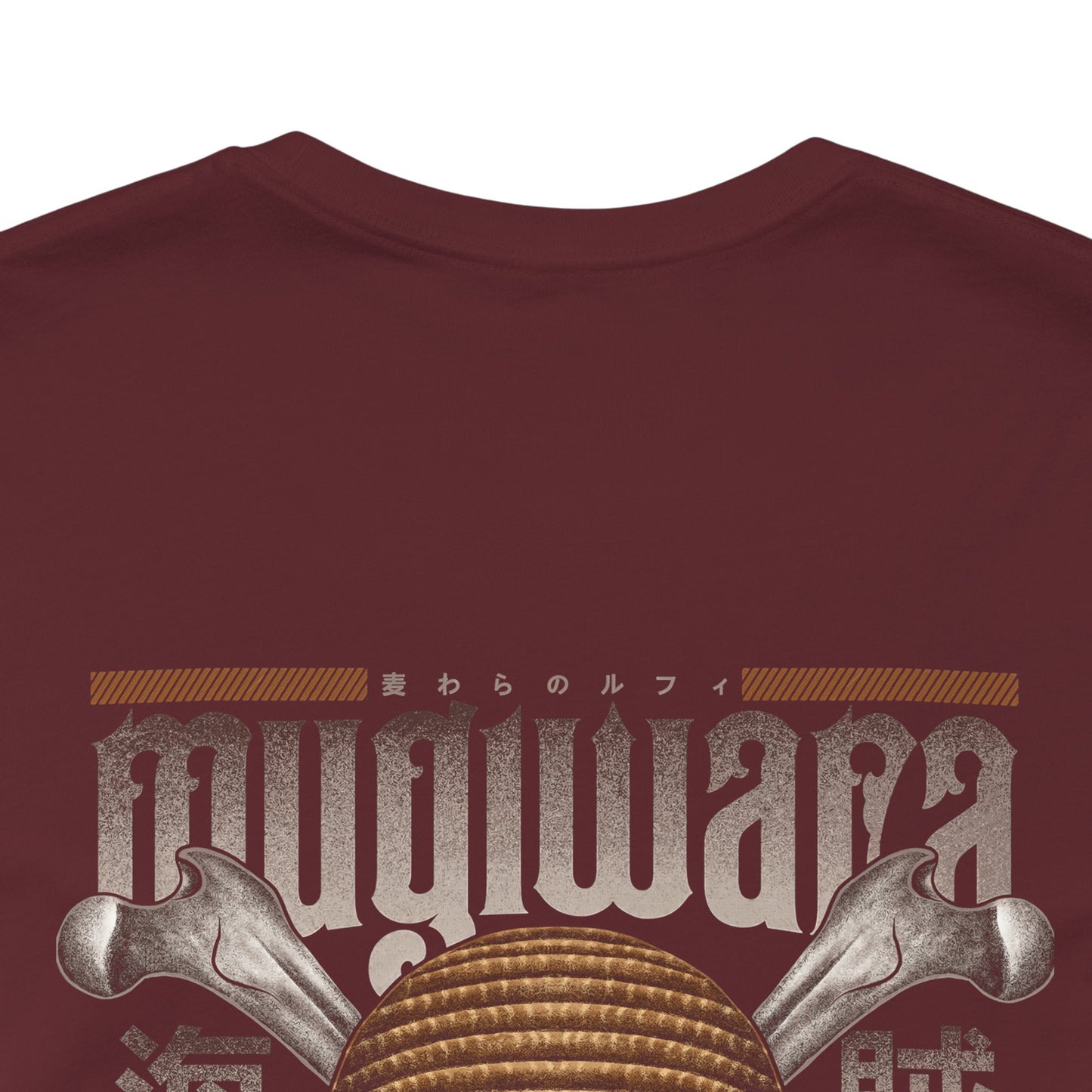 Mugiwara Pirate Art Back Print Unisex Cotton Tshirt - Xavi's World