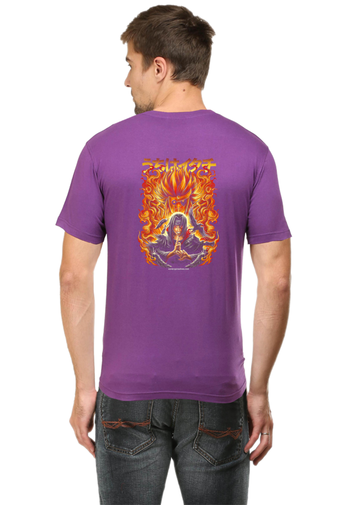 Itachi Susano Back Print Unisex Cotton Tshirt - Xavi's World
