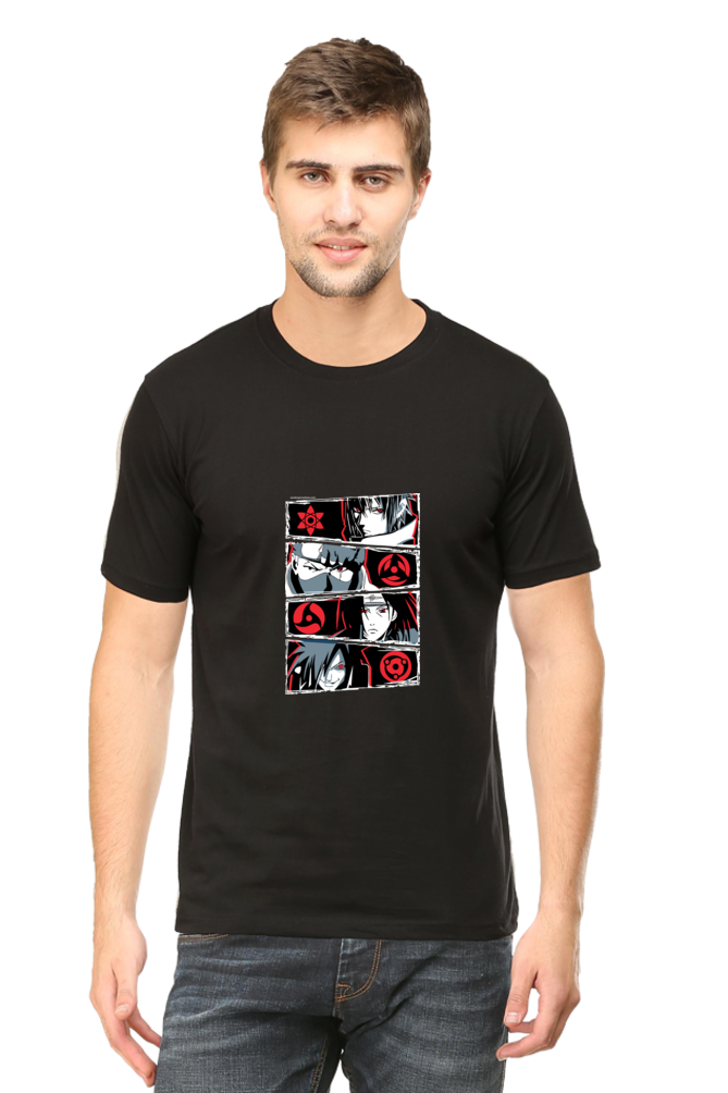 Anime Eyes Clan Unisex Cotton T-Shirt - Xavi's World