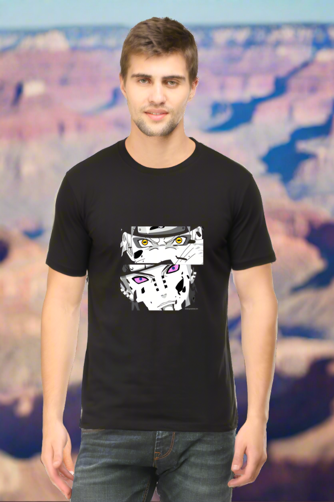 Anime Clash Unisex Cotton T-Shirt - Xavi's World