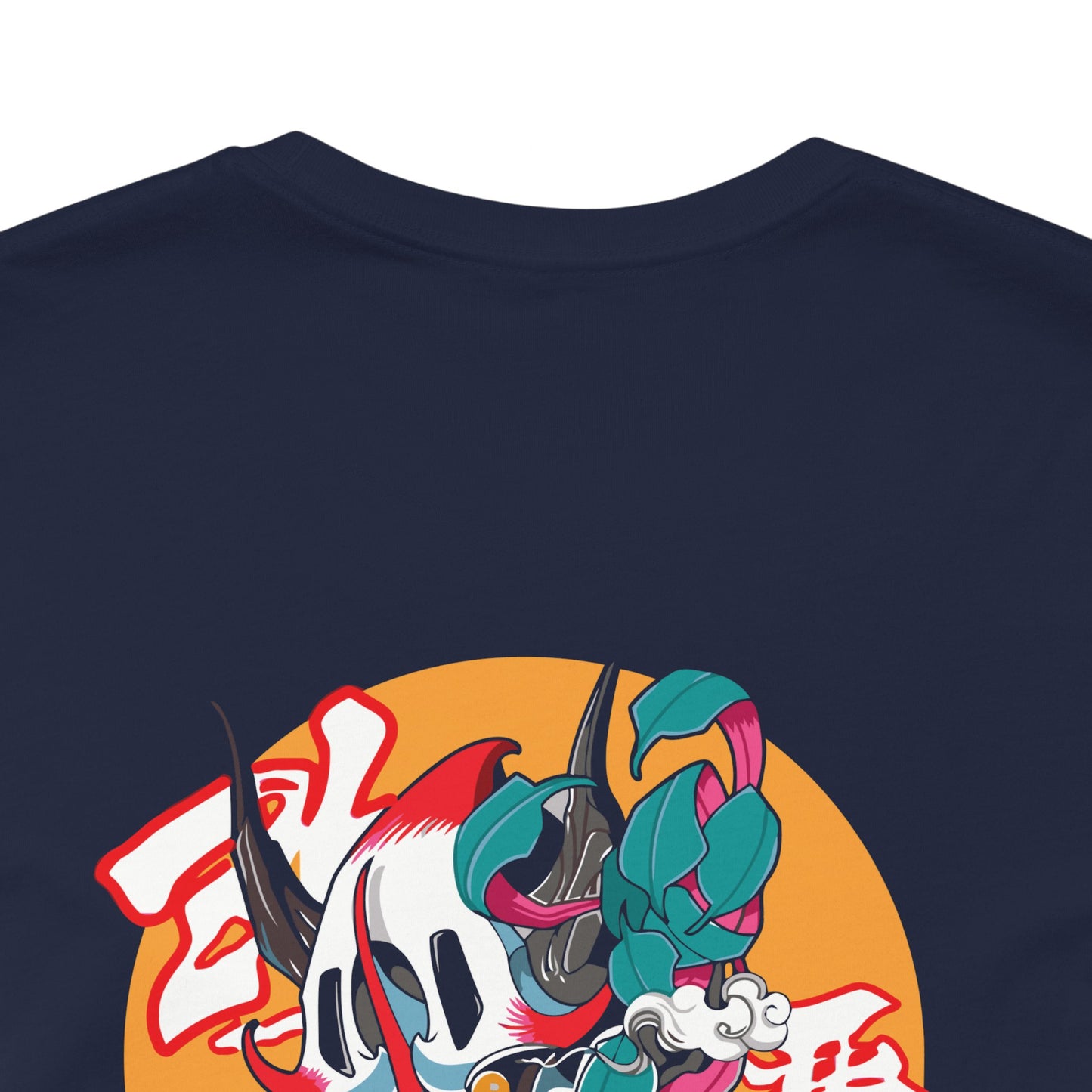 Crazy Wicked Goblin Good Evil Back Print Unisex Cotton Tshirt - Xavi's World
