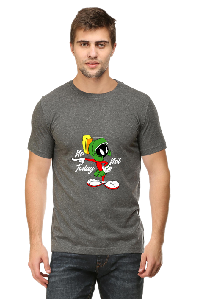 Cartoon Inspired Mars No Not Today Sarcastic Unisex Tshirt - Xavi's World