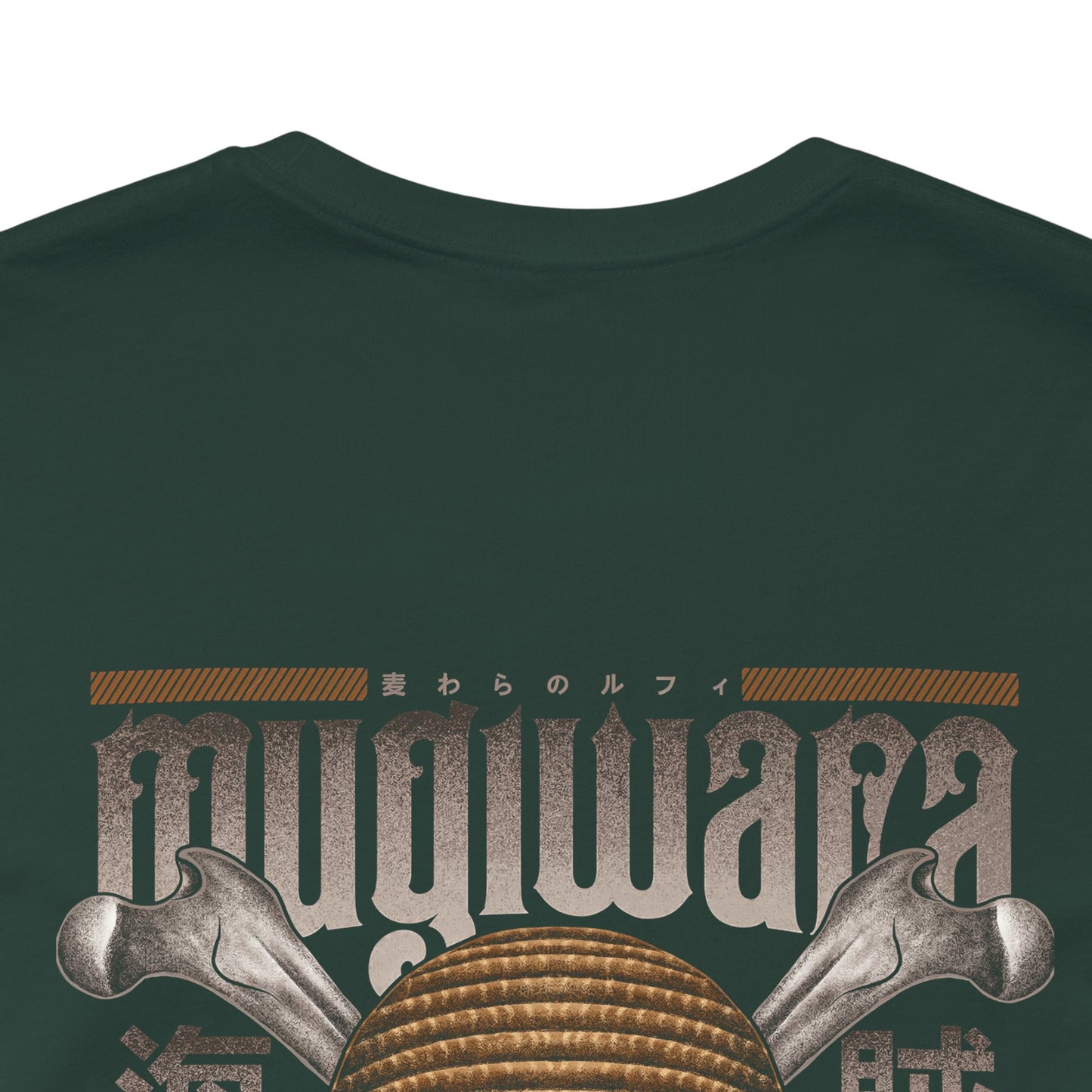 Mugiwara Pirate Art Back Print Unisex Cotton Tshirt - Xavi's World