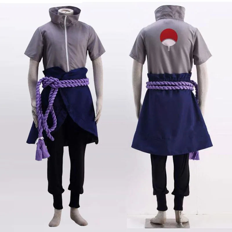 Anime Uchiha Sasuke Cosplay Costume