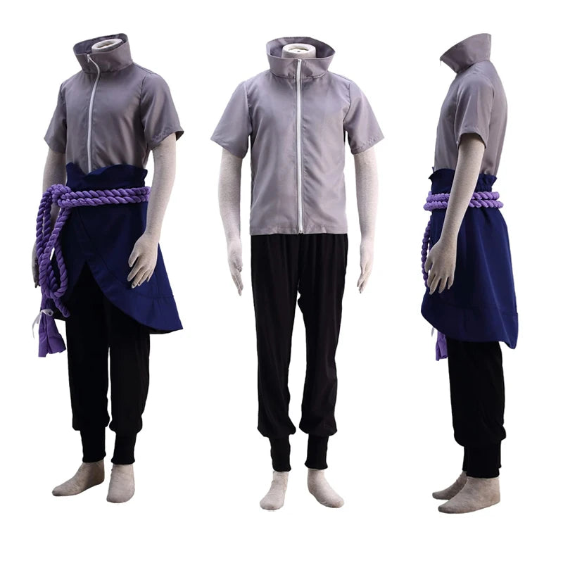 Anime Uchiha Sasuke Cosplay Costume