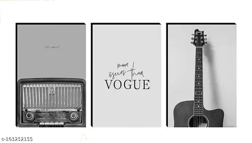 Aesthetic Black and White Posters | Set of 3