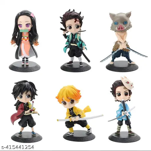 Anime Demon Slay Mini Action Figure Set
