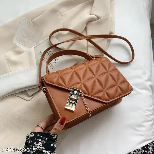 Classy Quilted Sling Bag