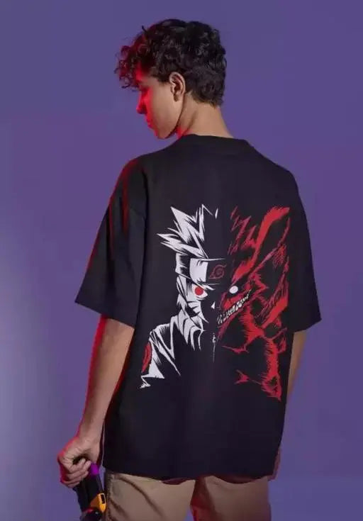 Anime Inner Beast Cotton Blend Backprint Unisex Tshirt