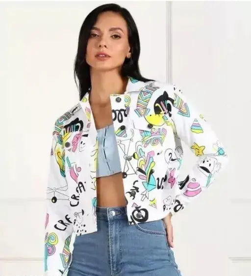 Stylish Elegant Pattern Women's Jacket