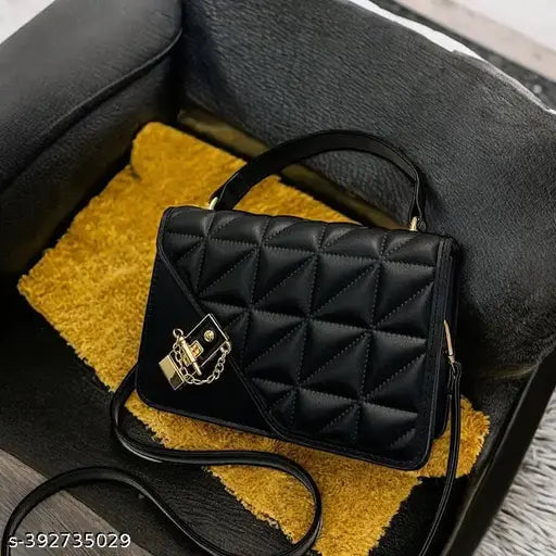 Classy Quilted Sling Bag