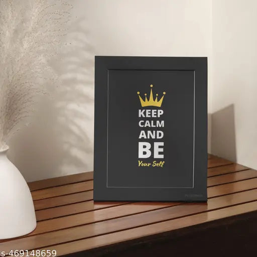 Be Yourself Motivational Table Photo Frame 5.5 x 7.5 Inch