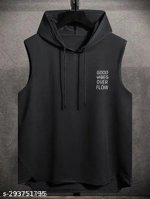 Sleeveless Gym Hoodie for Men