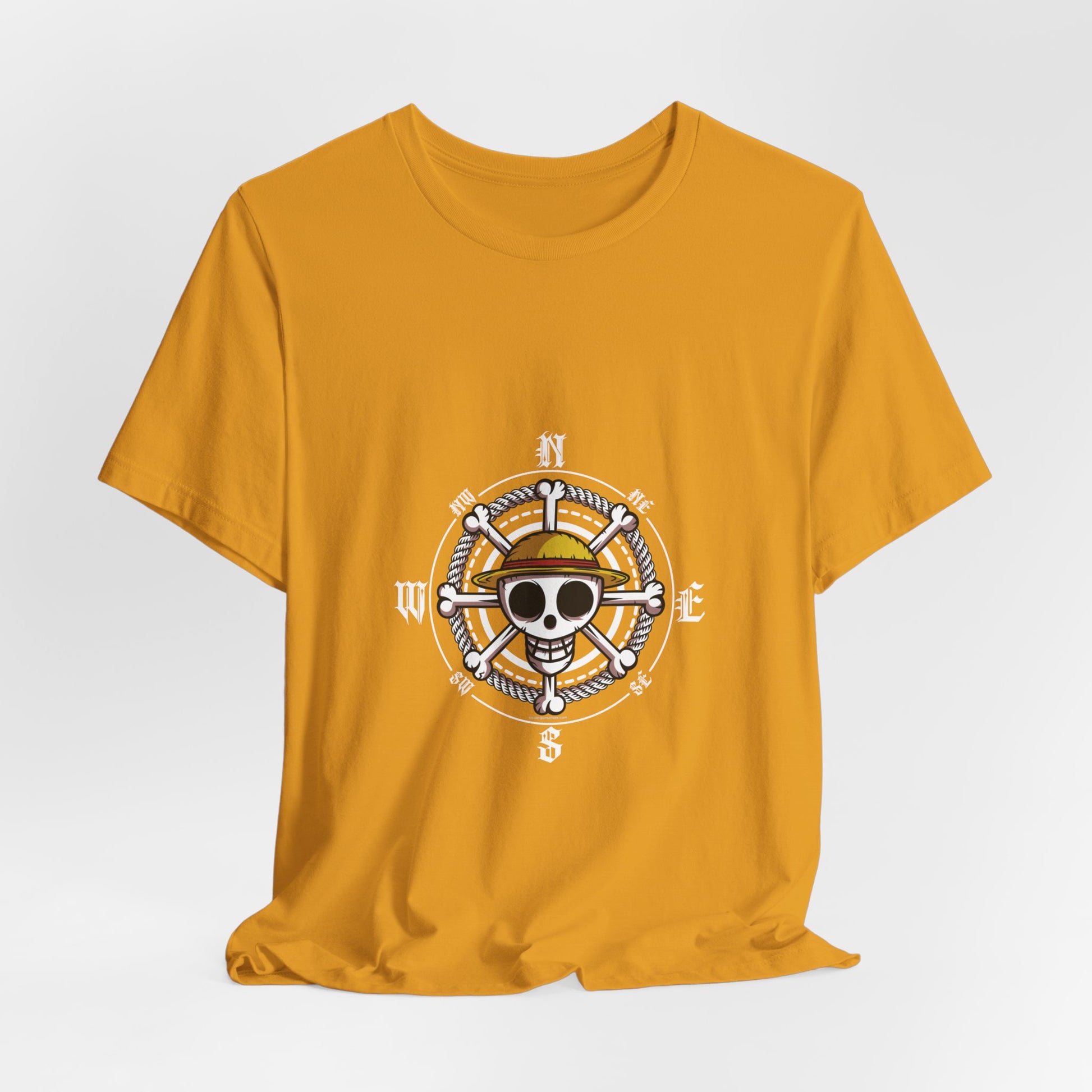Anime Pirate Symbol Unisex Cotton Tshirt - Xavi's World