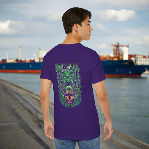 Zoro Green Art Back Print Unisex Cotton Tshirt - Xavi's World