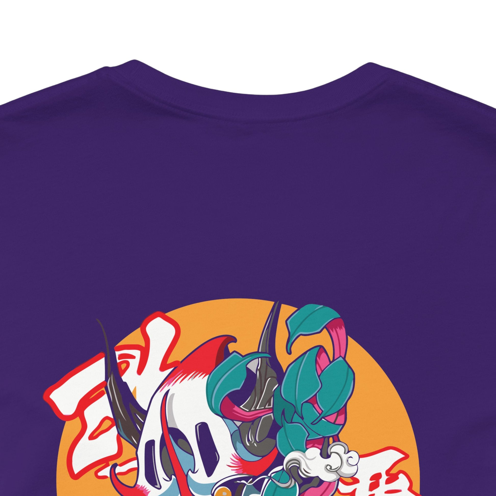 Crazy Wicked Goblin Good Evil Back Print Unisex Cotton Tshirt - Xavi's World