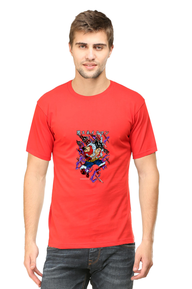 Luffy Gear 4 Unisex Cotton T-shirt - Xavi's World