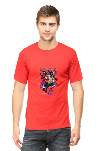 Luffy Gear 4 Unisex Cotton T-shirt - Xavi's World