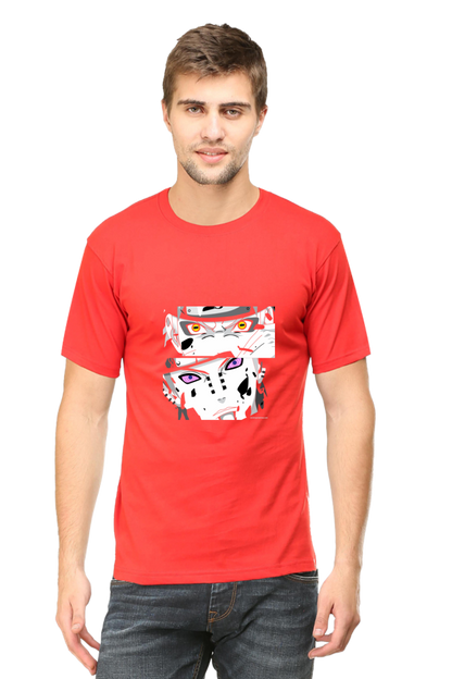 Anime Clash Unisex Cotton T-Shirt - Xavi's World
