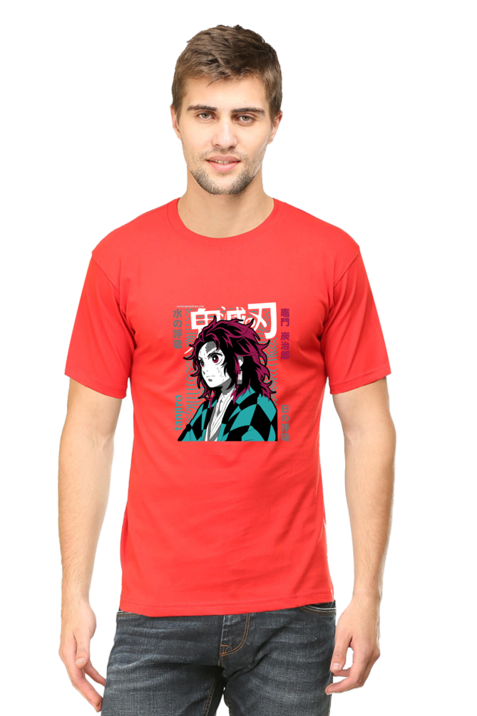 Tanjiro Art Unisex Cotton T-shirt - Xavi's World