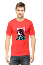 Load image into Gallery viewer, Tanjiro Art Unisex Cotton T-shirt - Xavi&#39;s World
