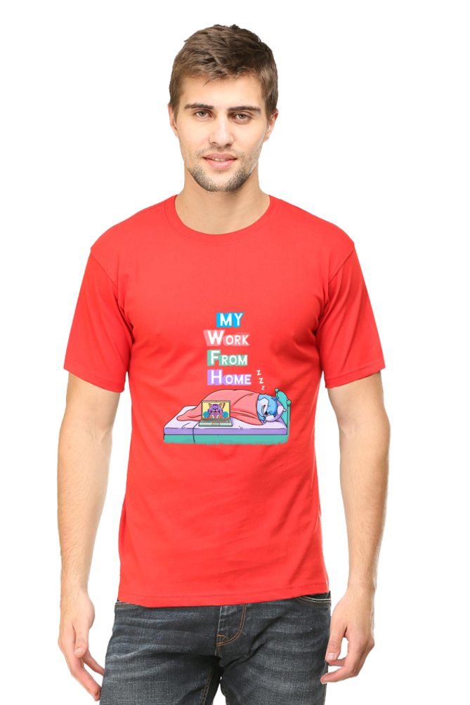 Xavi's Work From Home WFH Unisex Cotton T-shirt - Xavi's World