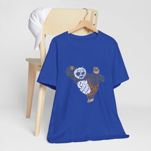 Load image into Gallery viewer, Martial Art Panda Typography Cartoon Unisex Tshirt - Xavi&#39;s World
