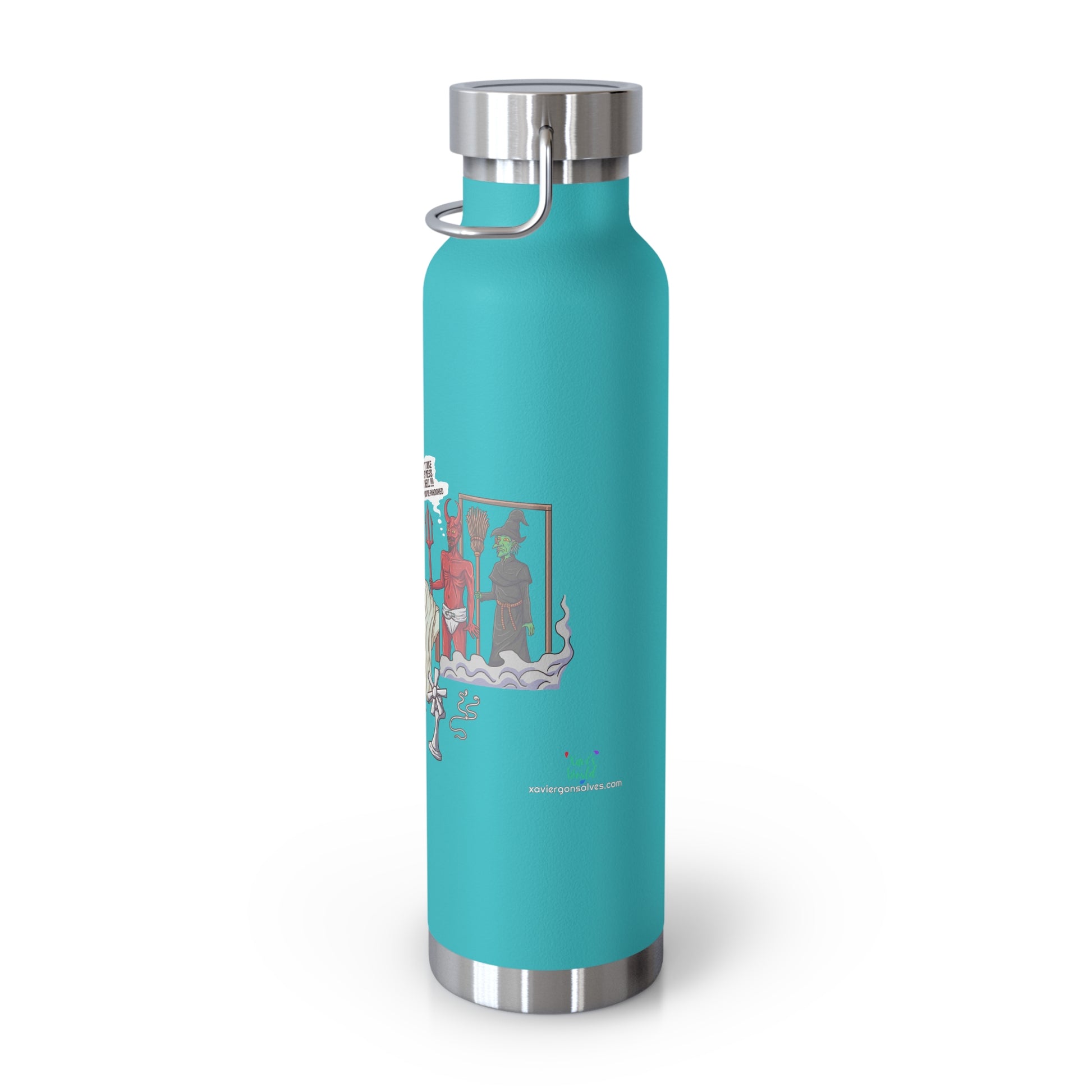 Xavi's Hostel Life 22oz Vacuum Insulated Bottle (650 ml) - Xavi's World