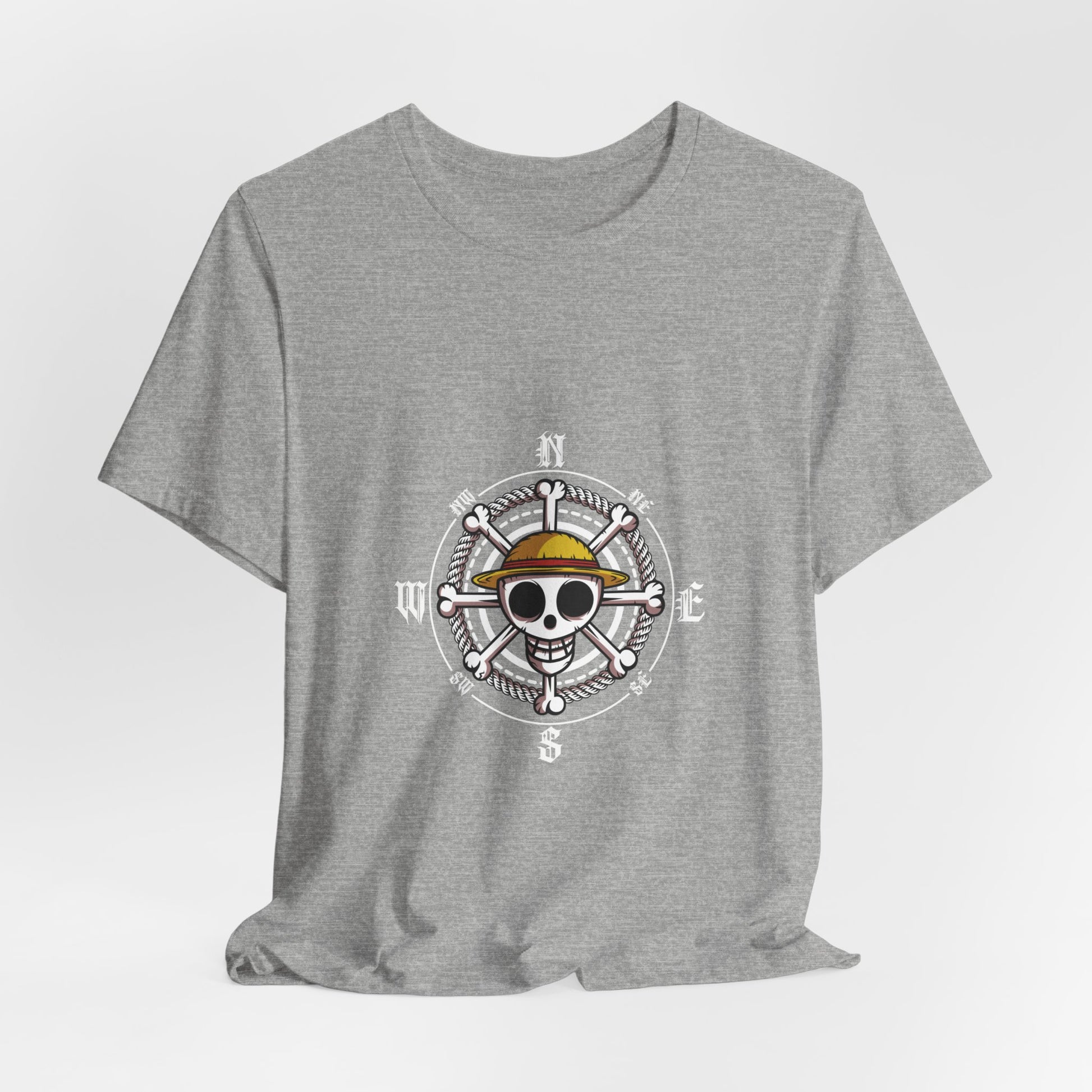 Anime Pirate Symbol Unisex Cotton Tshirt - Xavi's World