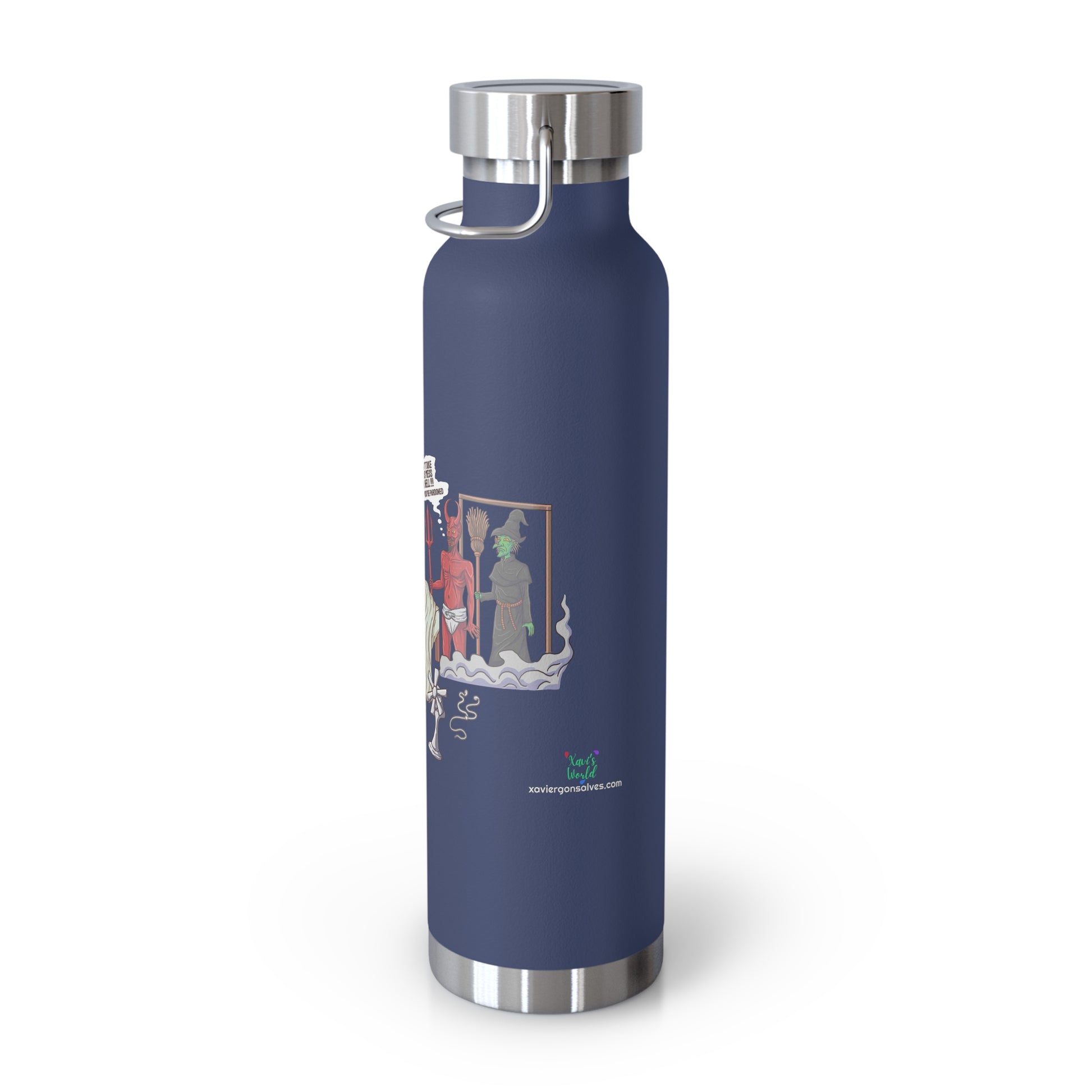 Xavi's Hostel Life 22oz Vacuum Insulated Bottle (650 ml) - Xavi's World