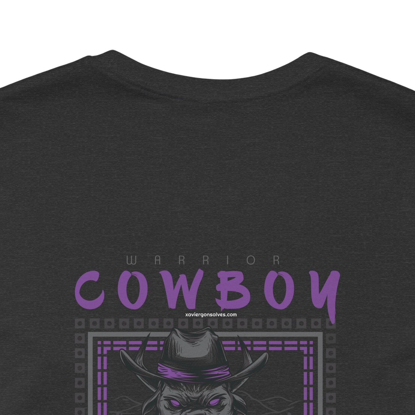 Xavi's Animal Cowboy Warrior Art Back Print Streetwear Unisex Tshirt - Xavi's World