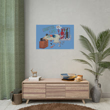 Load image into Gallery viewer, Xavi&#39;s Hostel Life Matte Horizontal Poster - Xavi&#39;s World
