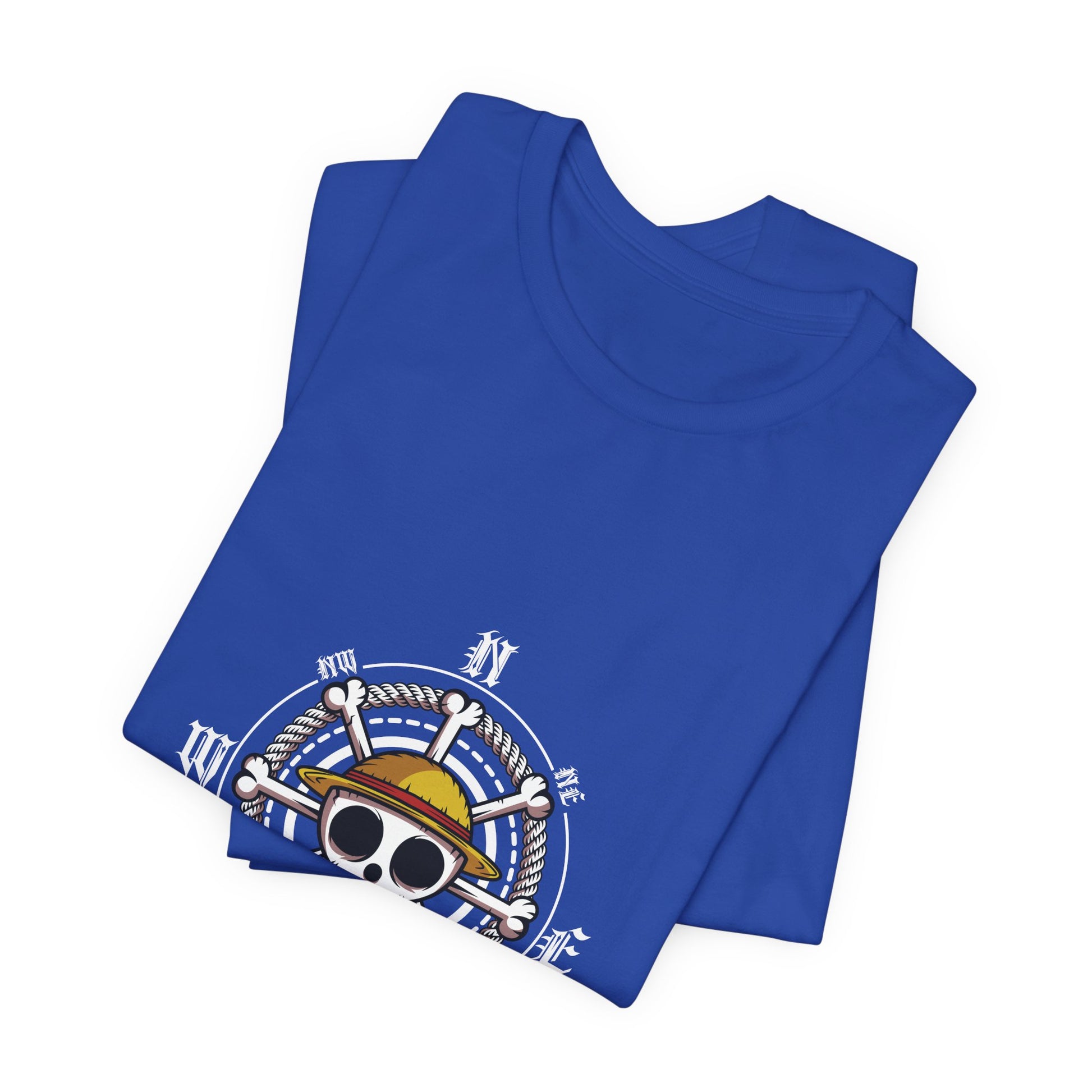 Anime Pirate Symbol Unisex Cotton Tshirt - Xavi's World