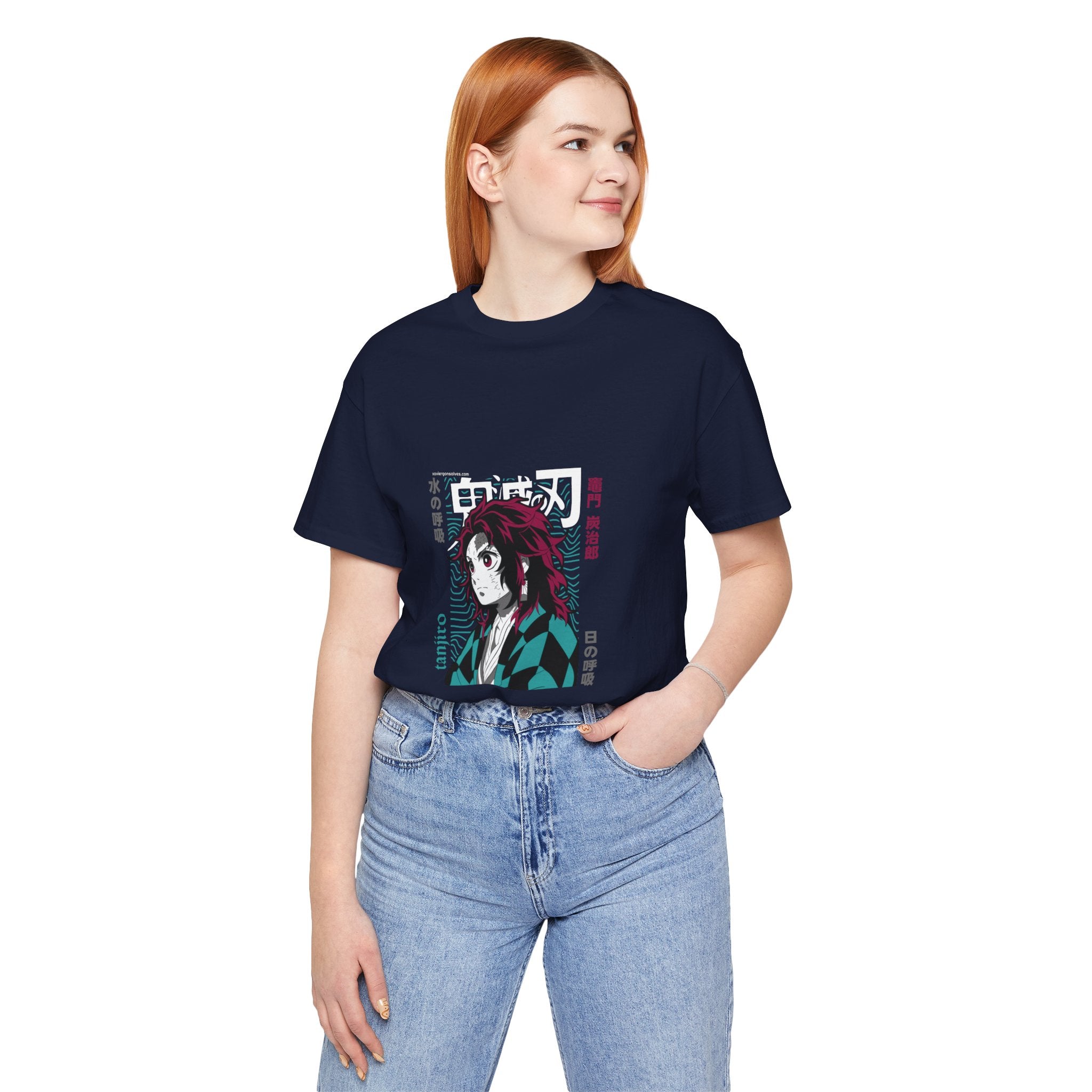 Tanjiro Art Unisex Cotton T-shirt - Xavi's World