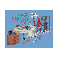 Load image into Gallery viewer, Xavi&#39;s Hostel Life Matte Horizontal Poster - Xavi&#39;s World
