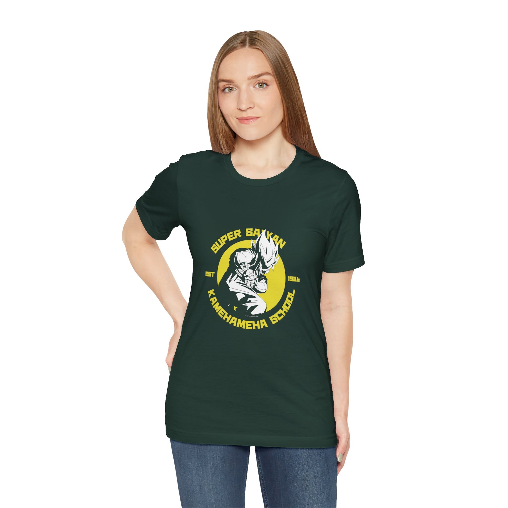 Anime Kameha School Dragon of Ball Unisex Cotton Tshirt - Xavi's World