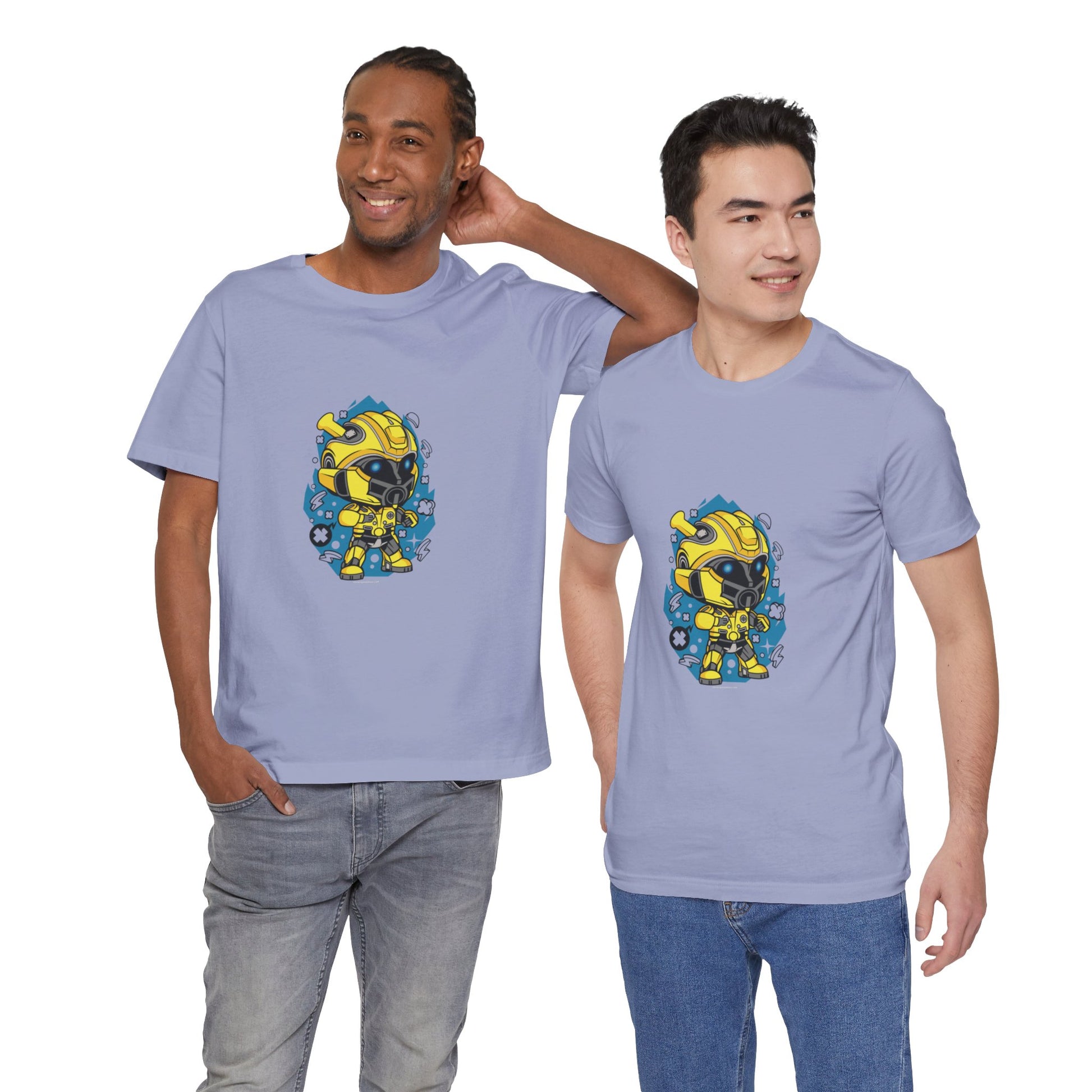 Chibi Bee Transform Cartoon Unisex Tshirt - Xavi's World