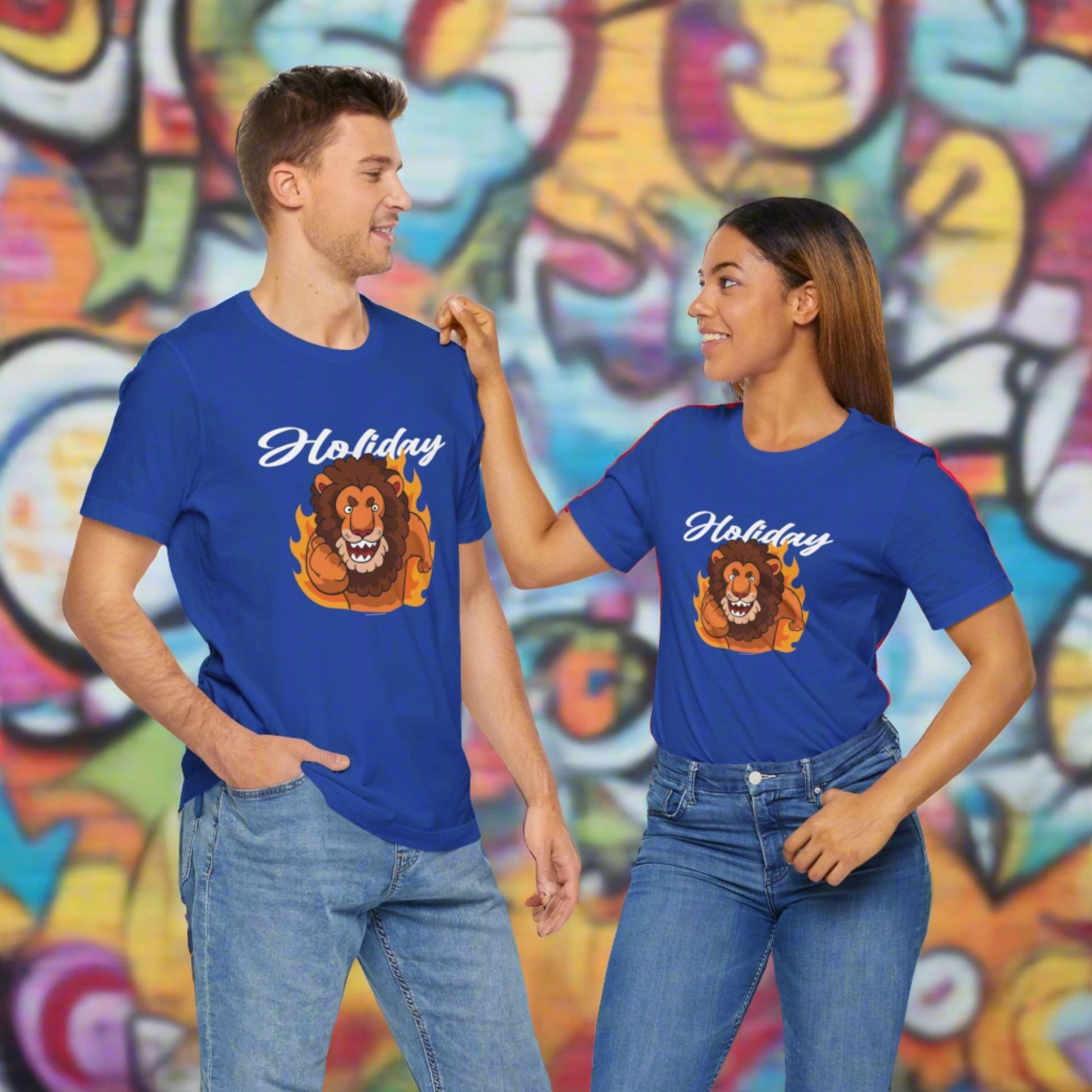 Xavi's Holiday Celebrating Free Lion Unisex Tshirt - Xavi's World