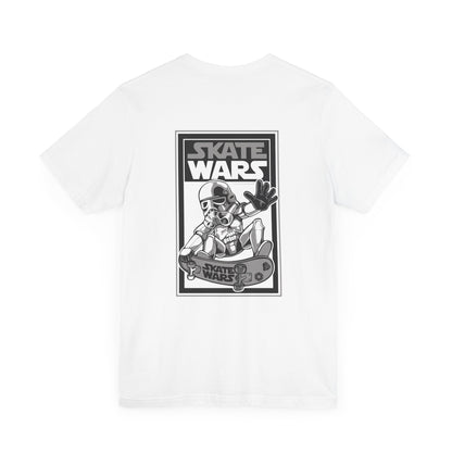 Xavi's Skate Wars Skater Back Print Streetwear Unisex Tshirt - Xavi's World