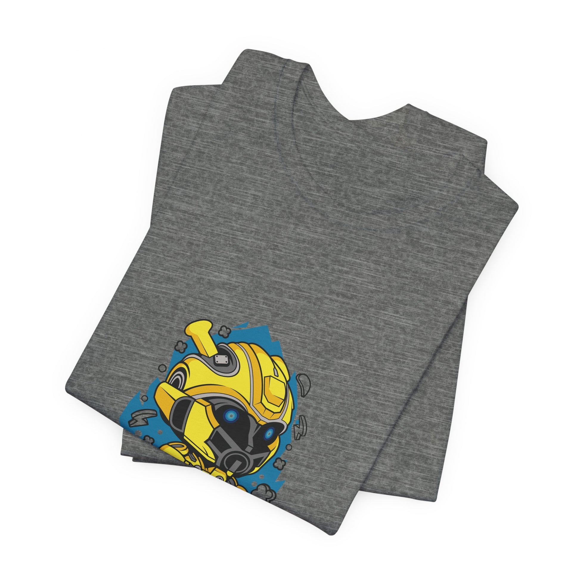 Chibi Bee Transform Cartoon Unisex Tshirt - Xavi's World