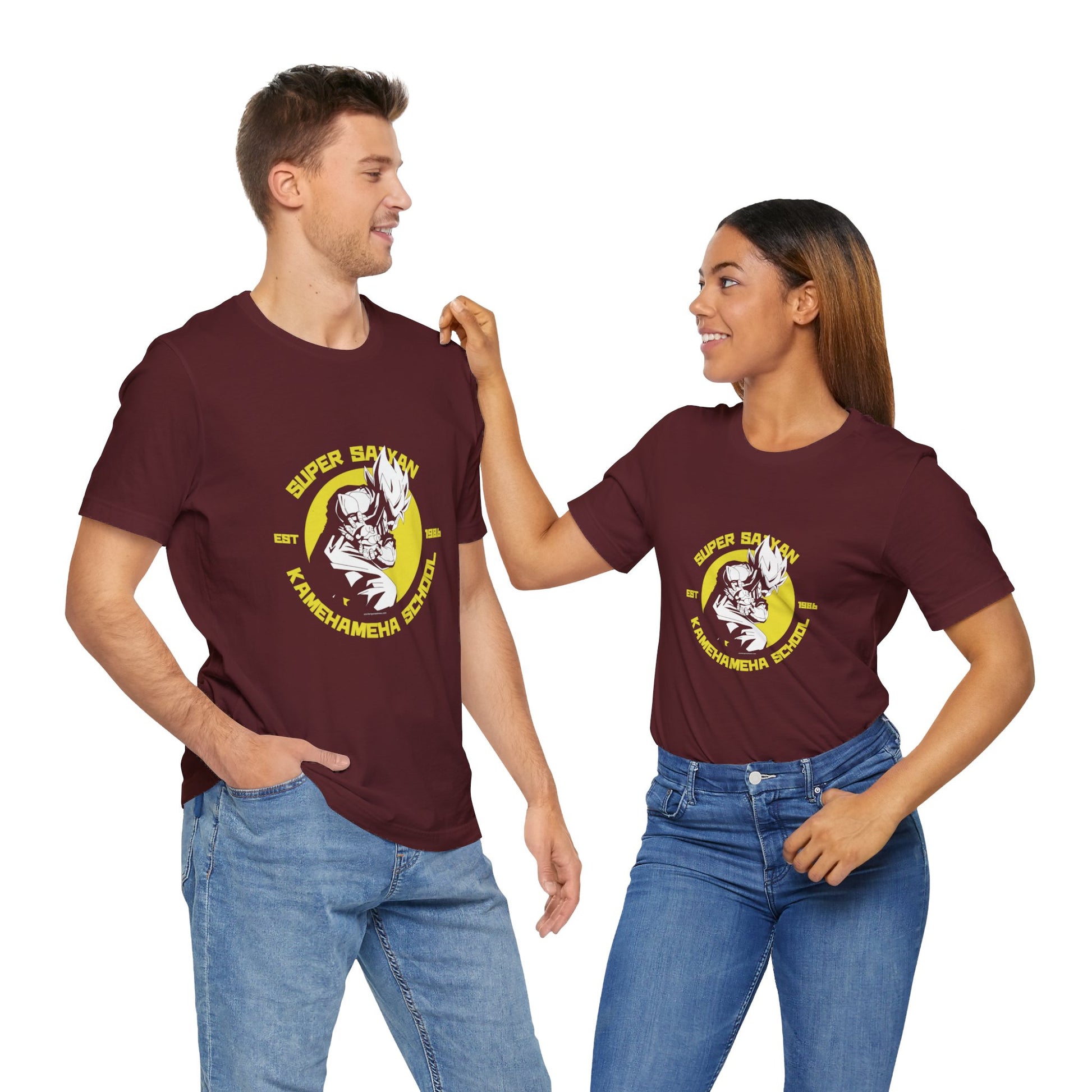 Anime Kameha School Dragon of Ball Unisex Cotton Tshirt - Xavi's World