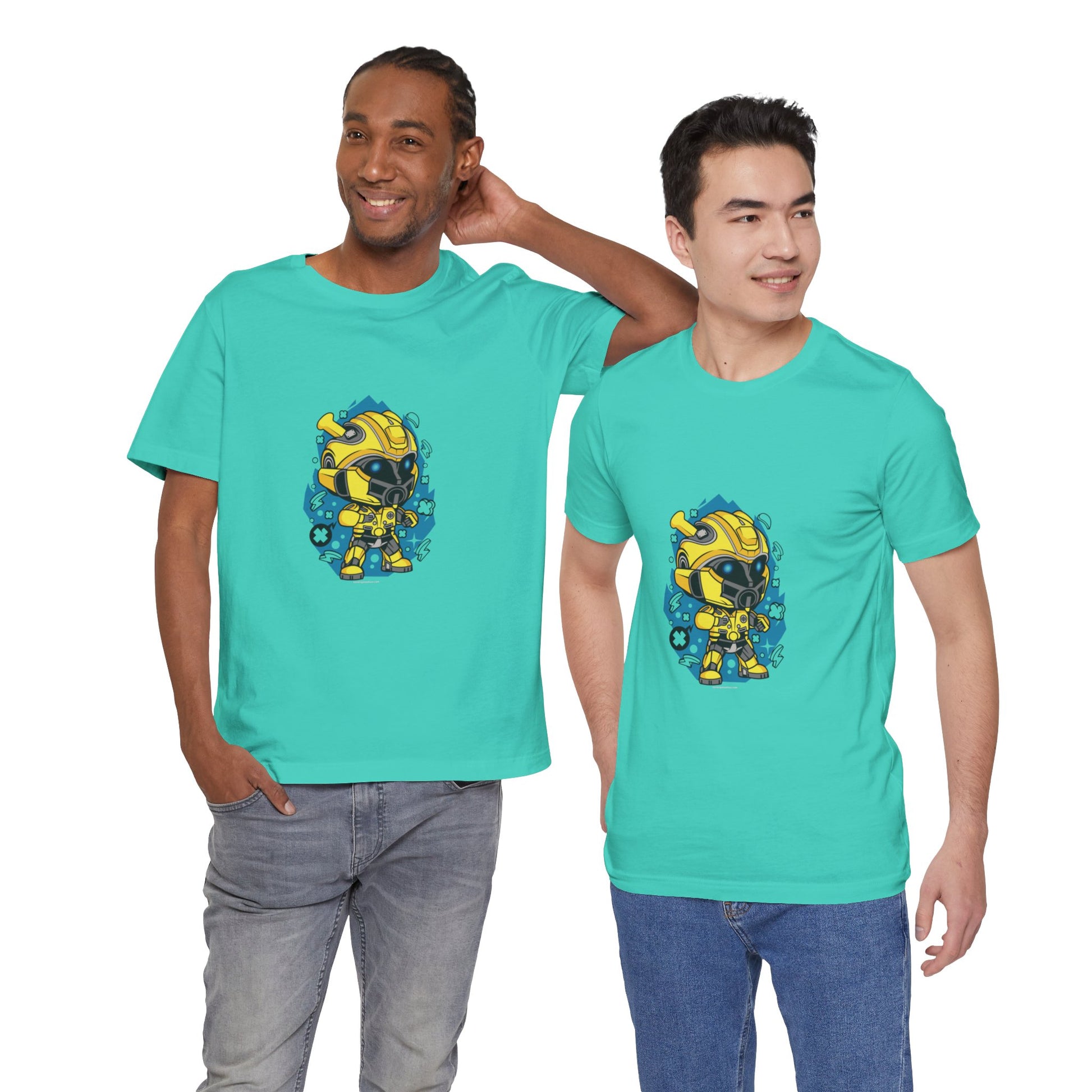Chibi Bee Transform Cartoon Unisex Tshirt - Xavi's World