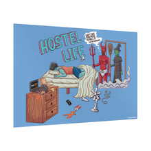 Load image into Gallery viewer, Xavi&#39;s Hostel Life Matte Horizontal Poster - Xavi&#39;s World
