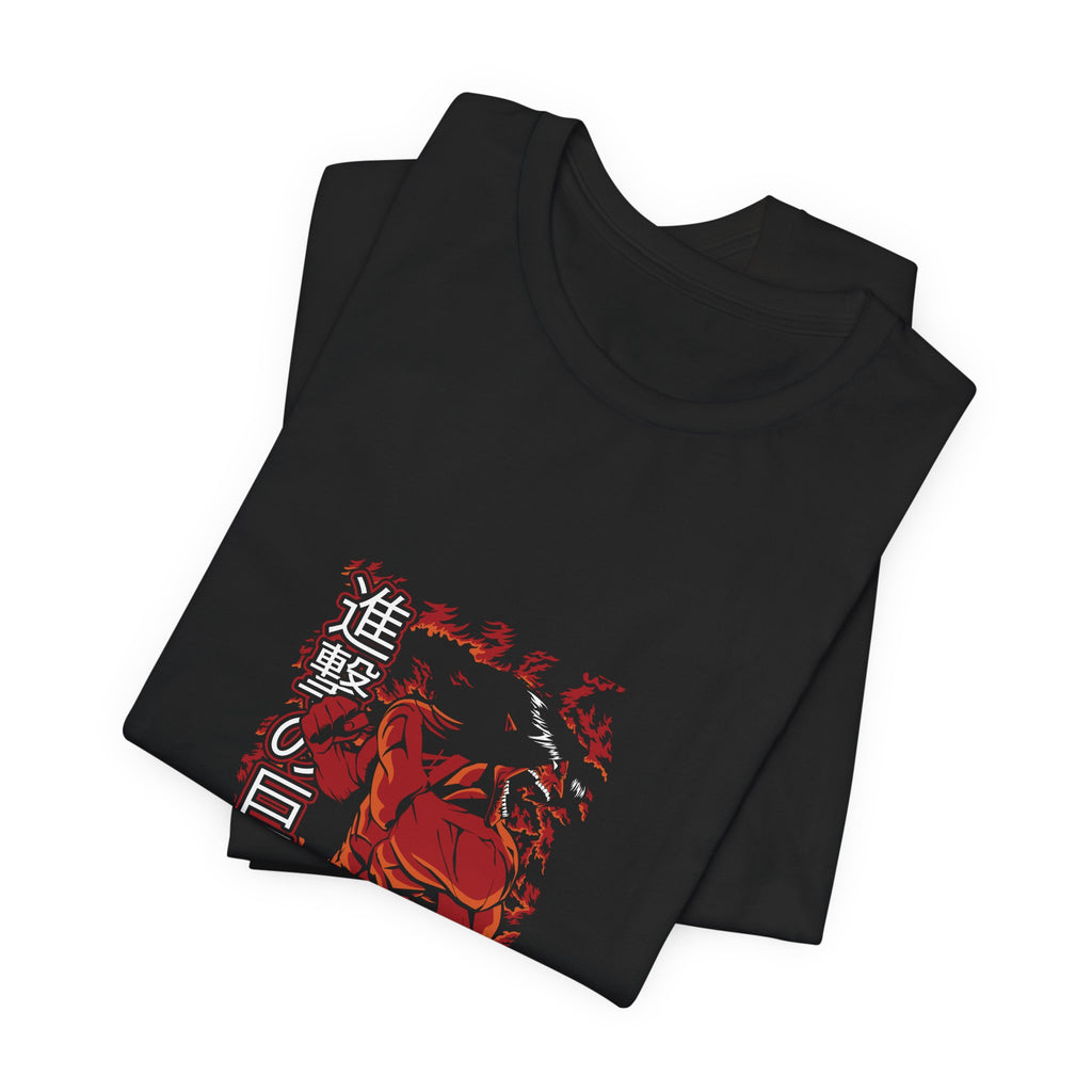 AOT Attack Art Unisex Cotton T-shirt - Xavi's World
