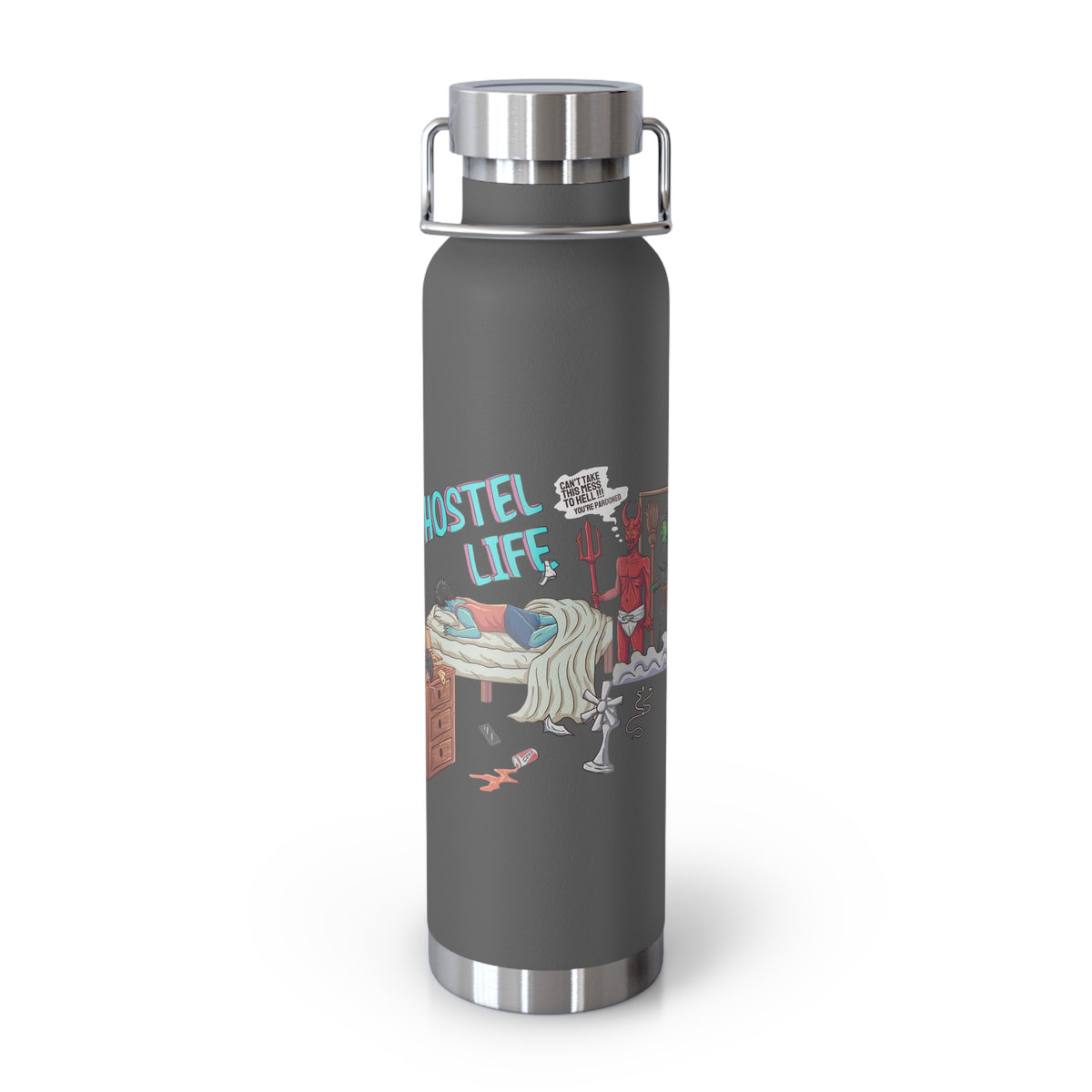 Xavi's Hostel Life 22oz Vacuum Insulated Bottle (650 ml) - Xavi's World