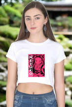 Load image into Gallery viewer, Nezuko Art Women&#39;s Cropped T-shirt - Xavi&#39;s World
