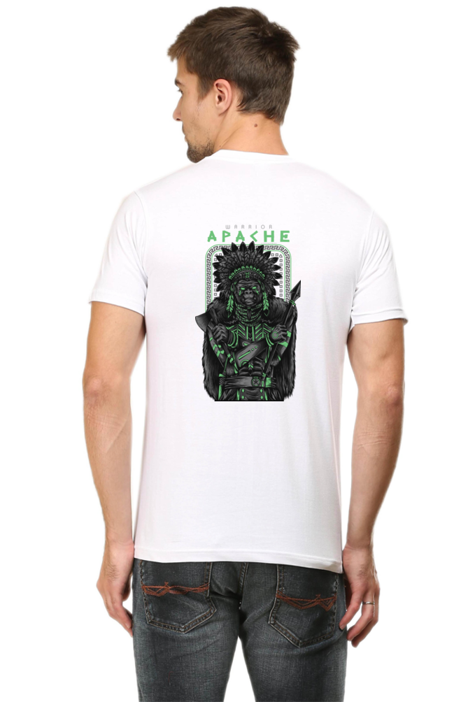Xavi's Apache Ape Environment Warrior Back Print Streetwear Unisex Tshirt - Xavi's World