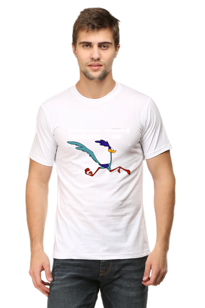 Cartoon Inspired I Run Away from Problems Unisex Tshirt - Xavi's World