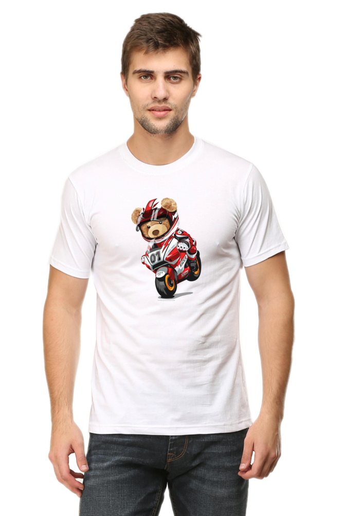 Xavi's Badass Teddy Rider Unisex Tshirt - Xavi's World